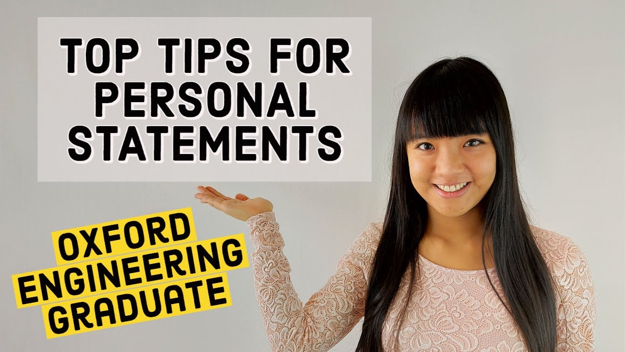 how to write a personal statement oxford