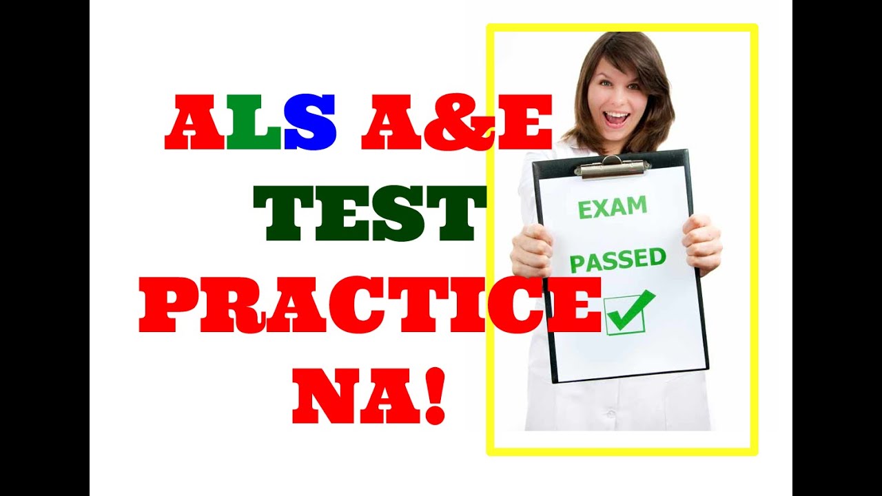 ALS Reviewer ALS A&E Practice Test 2021 ALSTest ALSReviewerPH A