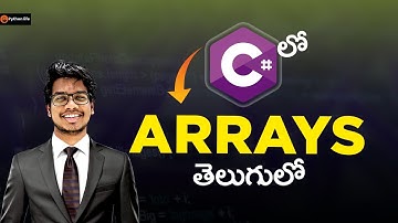 Arrays in c# in Telugu