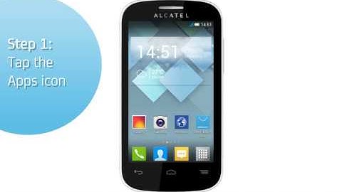 Alcatel One Touch Magic: Turn off/on data services