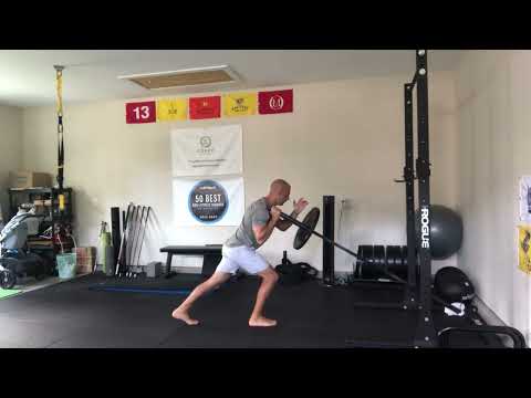 Landmine step through press