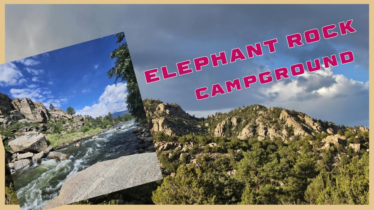 Elephant Rock Campground near Buena Vista, Colorado - YouTube