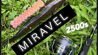 รอก Shimano Miravel 2500S รีวิวฉบับซับไทย(เสียงเบา😅) #shimano #Miravel #2500s #สปูนตื้น