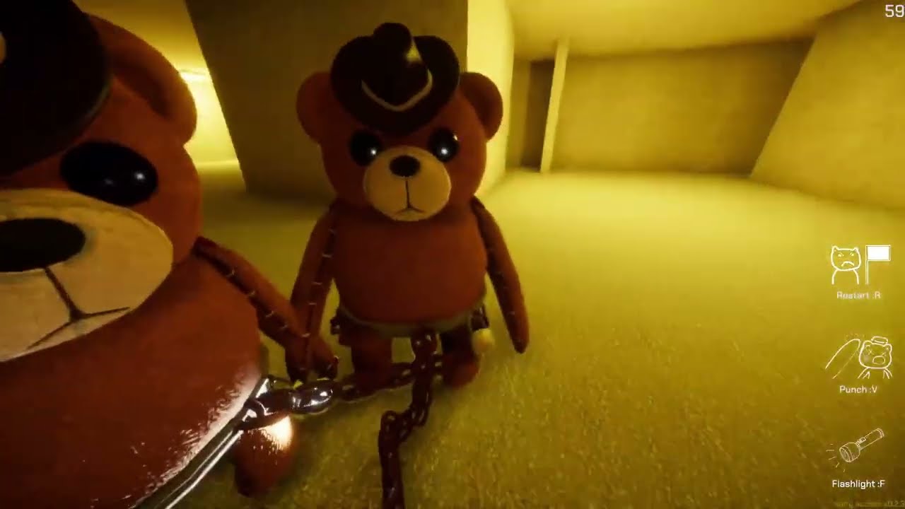 We can't get away from each other in this backrooms game