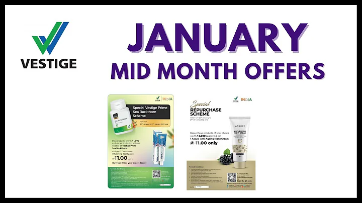 VESTIGE January Month End Offers (in Hindi)