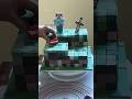 How to build this Minecraft Cake #shorts #minecraft #minecraftcaketutorial #cakedecorating #cakeart