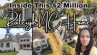 Raleigh N.C. | $2 Million New Construction | Luxury House Tour | No HOA (She's A Beauty Inside)