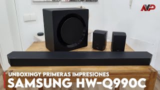 Barra de sonido Samsung HWQ990C: Unboxing, características técnicas y primera toma de contacto