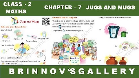 Class 2 Maths Chapter 7 Jugs and Mugs  | class 2 | class 2 maths | class 2 maths |  NCERT syllabs