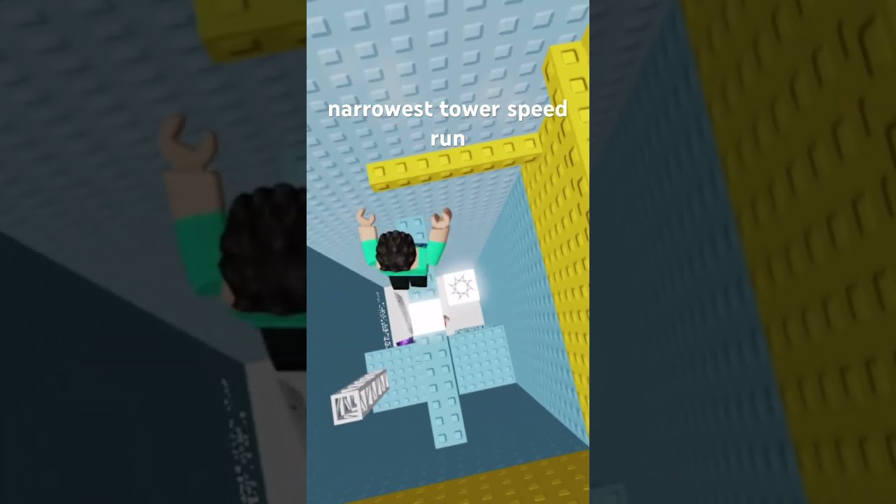 Narrowest Tower Speedruns