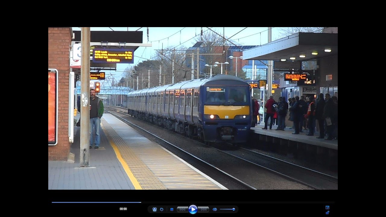 *Morning Peak* Trains at Stevenage, ECML | 10/02/16