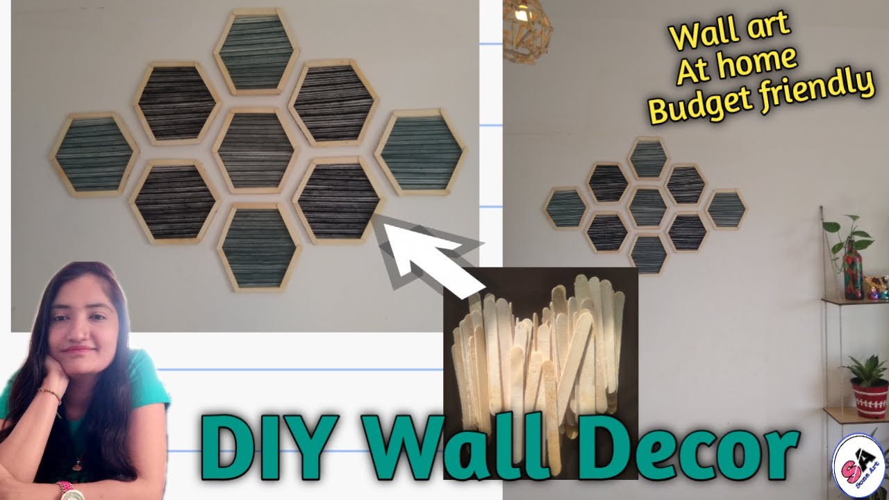 DIY Honeycomb Wall Decor for the Home