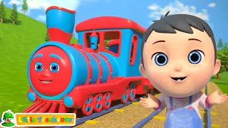 Wheels On The Train, Mode Of Transport and Nursery Rhymes for Children