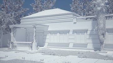 Exterior modeling in 3ds max- Part 4