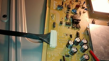 LC-52LE640U 2 long 5 short blinks repair