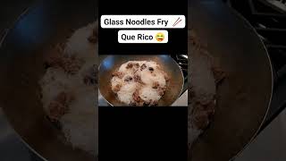 Glass Noodles Fry. Que Rico! #whalesheadgourmet #wokcooking #glassnoodlefry #querico #viralcooking