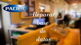 Pacific Soft - Reparar base de datos screenshot 4