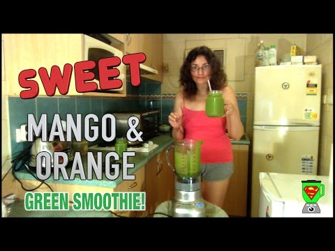 sweet-mango-&-orange-green-superfood-smoothie!