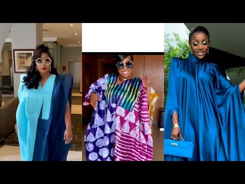 RICH AUNTY VIBES LACE GOWNS - YouTube