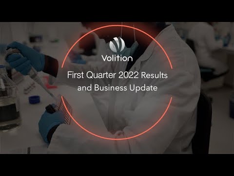 VolitionRx Limited Announces First Quarter 2022 Financial Results and Business Update