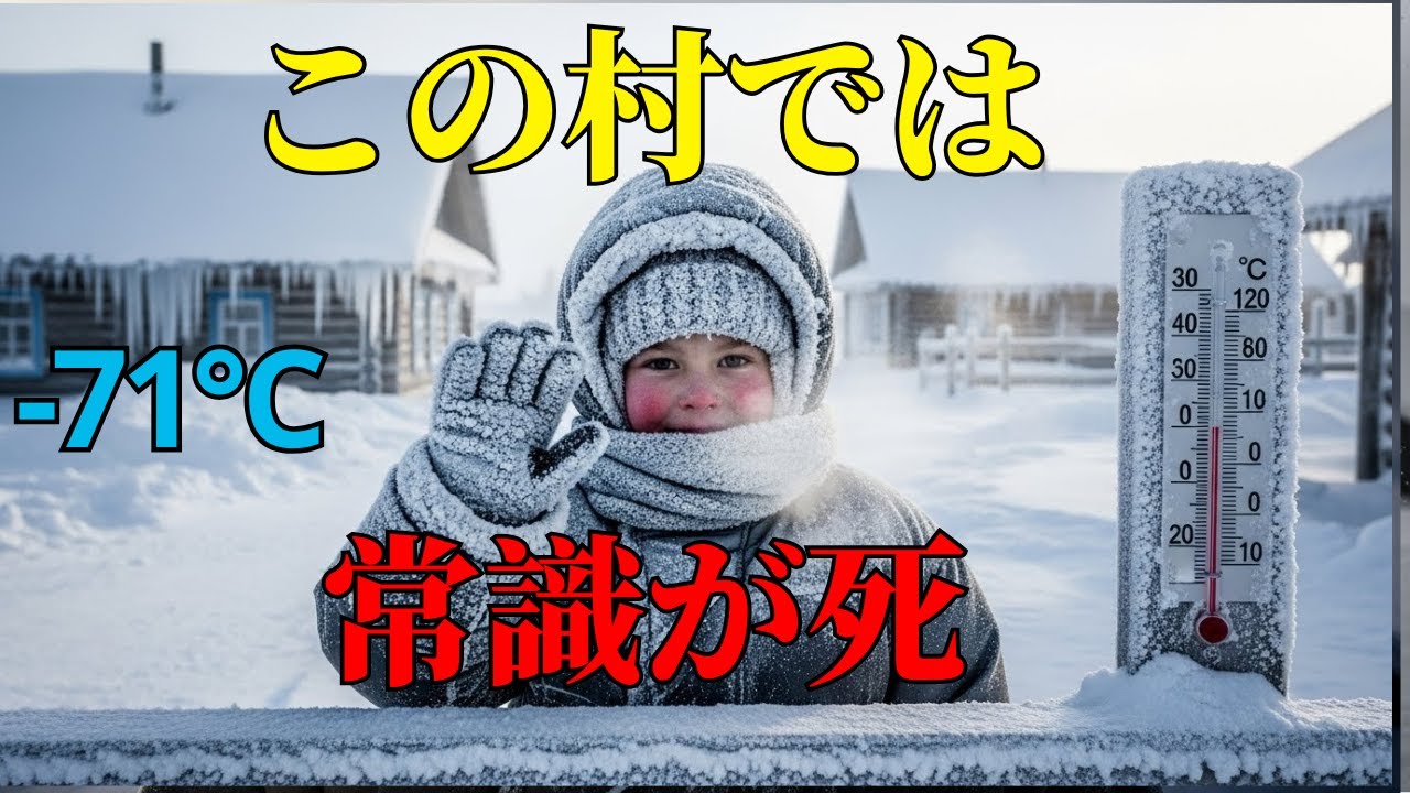 この村では“普通の行動”がすべて死因になる | 世界一寒い村