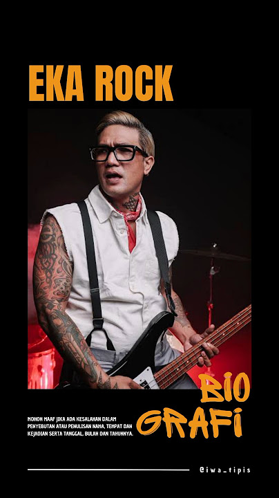 BIOGRAFI EKA ROCK | BASSIS SID #shorts #sid