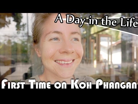 FIRST TIME IN KOH PHANGAN - LIVING IN THAILAND DAILY VLOG (ADITL EP237)
