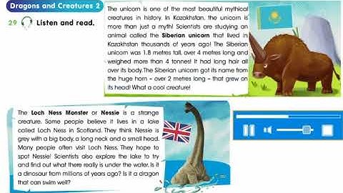 Smiles 4 | Module 2 | Page 30, ex 29 Dragons and Creatures 2