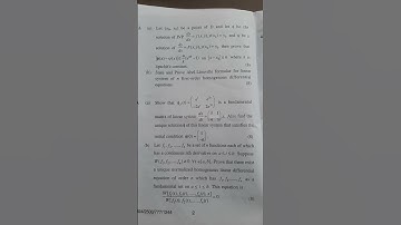 HPU_MSc1st sem_ ORDINARY DIFFERENTIAL EQUATIONS_ QUESTION PAPER 2024