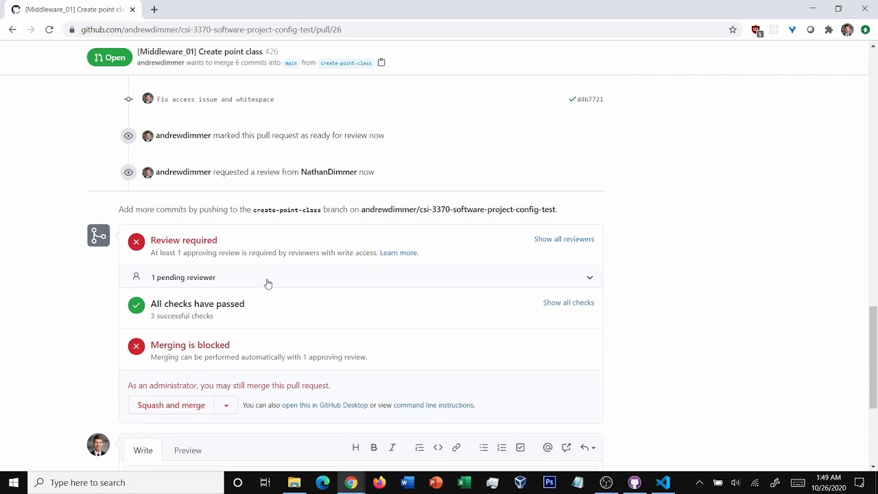 GitHub Crash Course: Requesting Code Reviews - YouTube