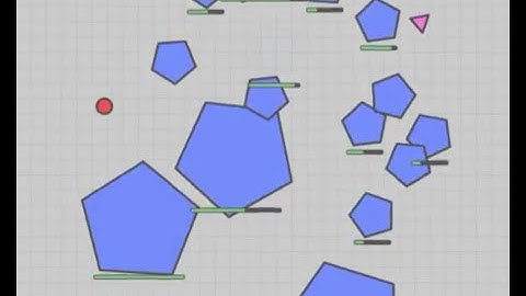 Diep.io FFA - Diep.io Trolling #3 - Landmine in the Pentagon Field