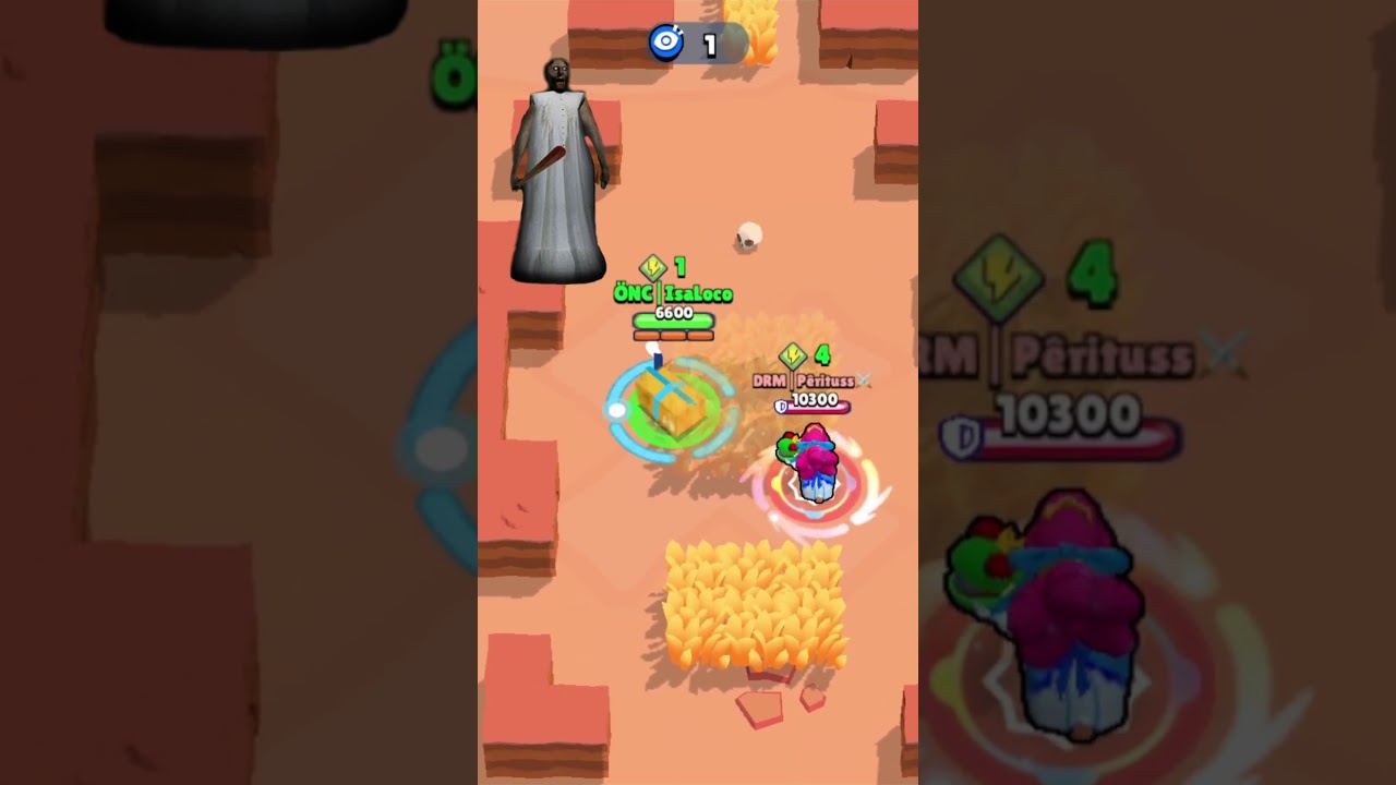 BRAWL STARS GRANNY🥶 #brawlstarsshorts #brawlstars