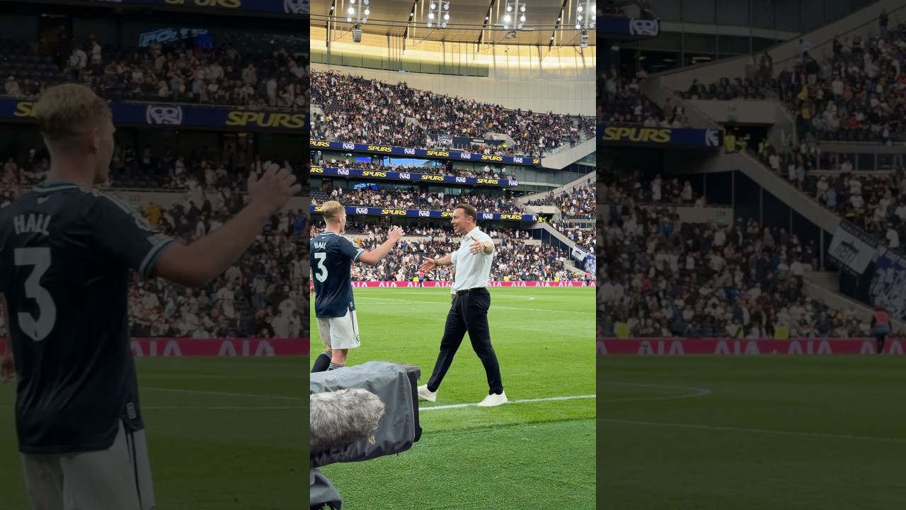 Jaissle enjoyed that one 🇩🇪🔝 #newcastle #football #premierleague