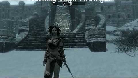 ☞ Skyrim How to - High Hrothgar and the Greybeards