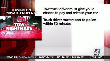 Know your rights if your car is towed