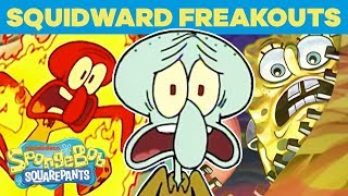 20 Times SpongeBob Annoyed Squidward! 😤 #TBT