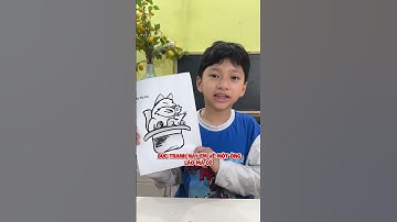 Khi Tôi Thi Vẽ Bằng Tranh Lộn Ngược #vetranh #lophoc