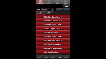 “Using the Librarian” Roland AX-Edge #08