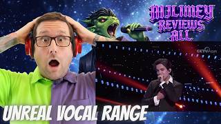 Dimash — Just Let It Be (Universal Show 2019) | Reaction! 🤯 VOCALS ARE INSANE