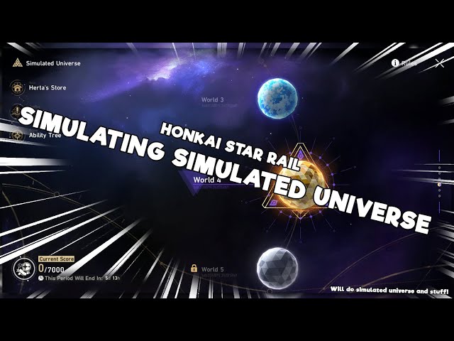 Honkai Star Rail - Simulating Simulated Universe In A Seemingly Simulation World + Grindのサムネイル