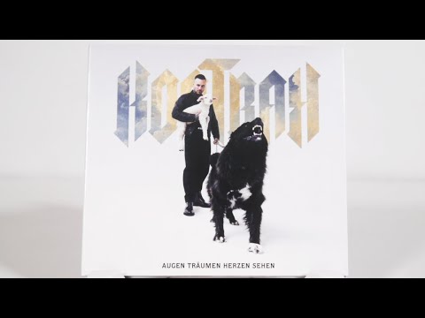 Kontra K — Kontra K - Augen träumen Herzen sehen CD Unboxing