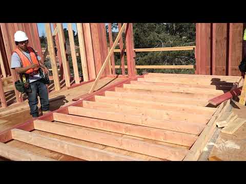 Hack for Lifting walls framing Carpenters trick