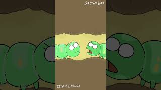 Caterpillar Finds Love Inside An Apple