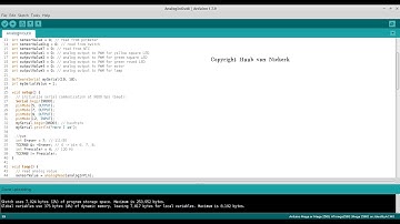 Arduino Mega2560 episode 31 : pulsewidthmodulation, code  & wiring