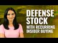 A Defence Company I Ignored… Until the Insider Buying Wouldn’t Stop