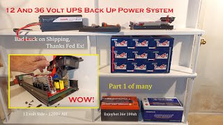 Xijia CN Swi-power Busted up 36 volt inverter I got while building 12 & 36 volt DC power system by Јоhn Daniel 1,530 views 5 months ago 8 minutes, 47 seconds