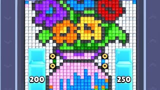 Pixel Flow Level 434. Walkthrough Gameplay