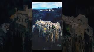 Calcata, Italy Hill Town Or Italian Borgo