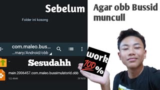 Cara Agar Obb Bussid Muncul Di Zarchiver || Cara Efektif Dan Mudah Work 💯%%