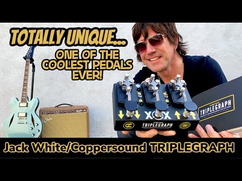 One of the COOLEST pedals EVER! COPPERSOUND/THIRD MAN TRIPLEGRAPH